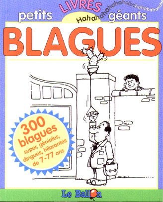 Petits livres géants, bleu : blagues