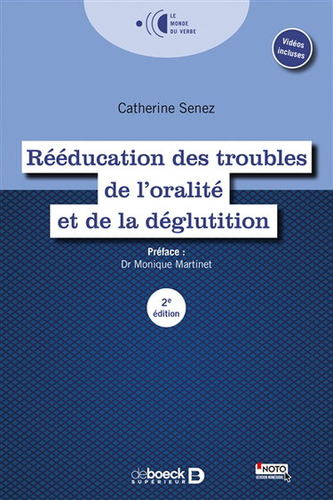 Couverture de Rééducation des troubles de l'oralité et de la déglutition