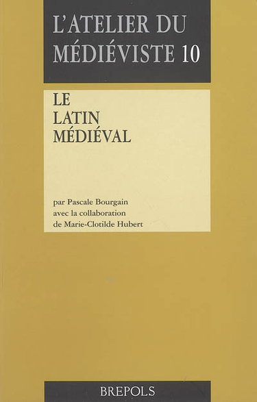 Couverture de Le latin médiéval
