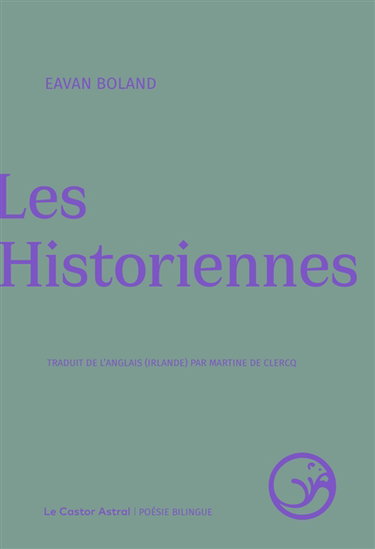 Les historiennes. Lettre à une jeune poète