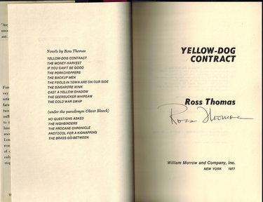 Couverture de Yellow-Dog Contract