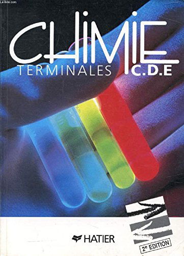 Chimie terminales, C, D, E