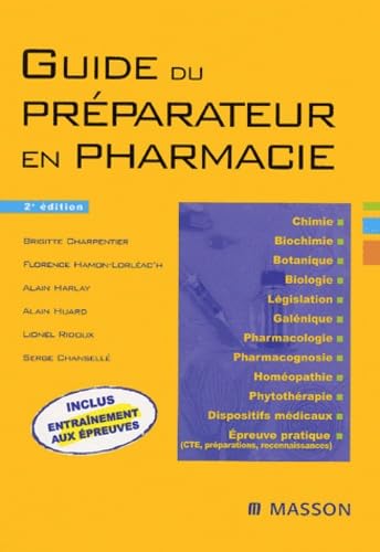 Guide du préparateur en pharmacie