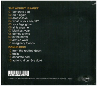 Couverture de The Weight Is a Gift (édition limitée 2 CD)