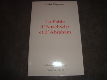 Couverture de La Fable d'Auschwitz et d'Abraham