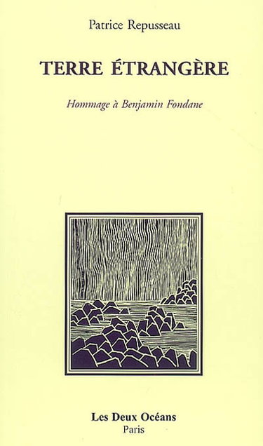 Couverture de Terre étrangère : hommage à Benjamin Fondane