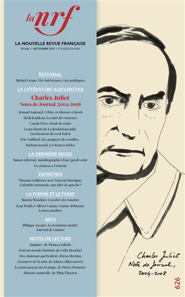 Nouvelle revue française, n° 626