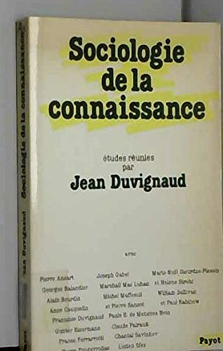 sociologie de la connaissance
