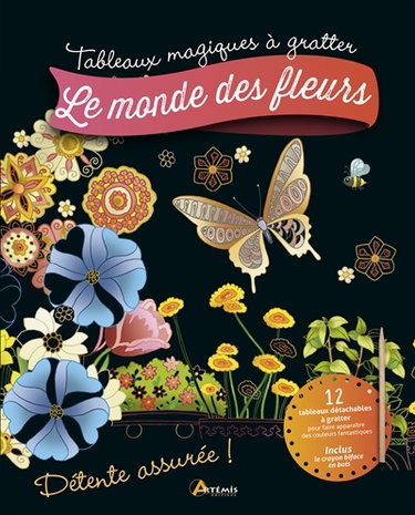 Couverture de Le monde des fleurs par Collectif