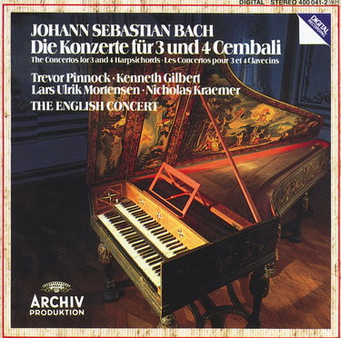 Couverture de Concerto 3 & 4 Harpsichords