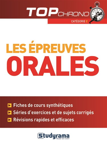 Les épreuves orales, concours fonction publique : catégorie C