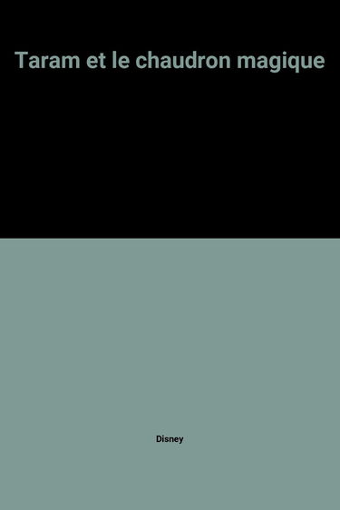 Taram et le chaudron magique