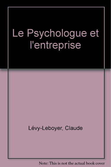 Le Psychologue et l'entreprise