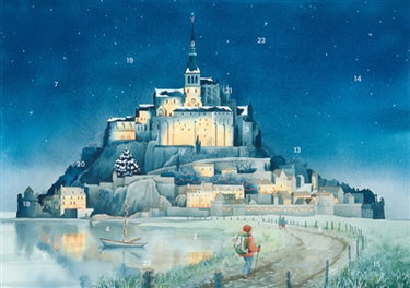 Calendrier de l'Avent : Mont-Saint-Michel