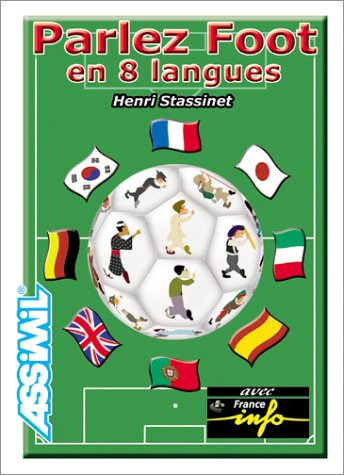 Couverture de Parlez foot en 8 langues par Guides De Poche Assimil