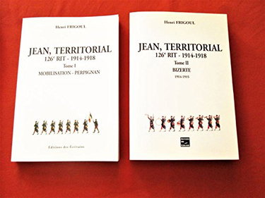 Jean territorial, 126e RIT, 1914-1918
