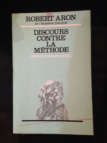 Discours contre la méthode