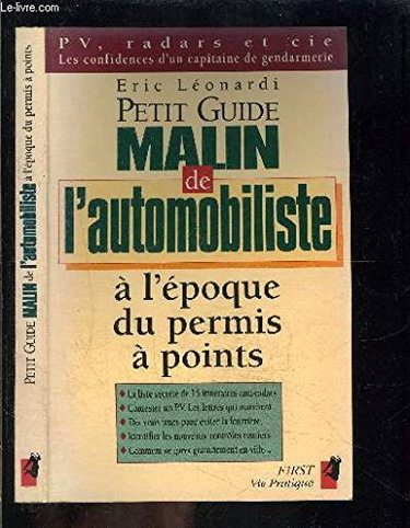 Couverture de Petit guide malin de l'automobiliste : à l'époque du permis à points