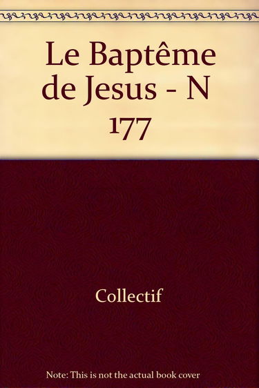 le baptême de Jésus 177