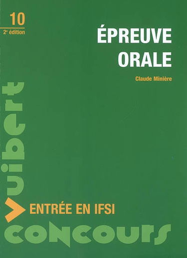 Epreuve orale