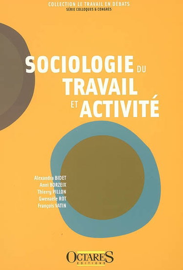 Couverture de Sociologie du travail et activité