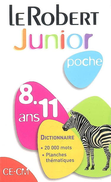 Le Robert junior poche, CE-CM, 8-11 ans