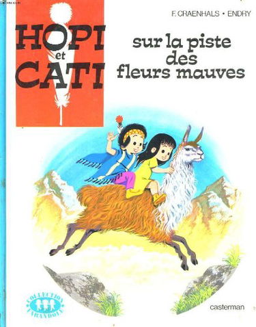 Hopi et cati, sur la piste des fleurs mauves