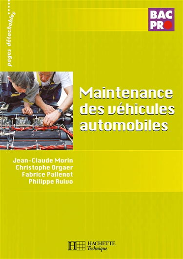 Maintenance des véhicules automobiles, bac pro