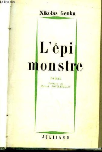 Couverture de L'épi monstre.