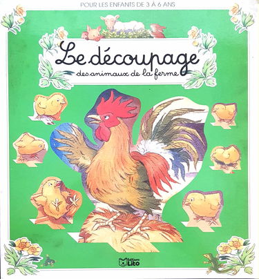 Les Animaux De La Ferme. Le Decoupage