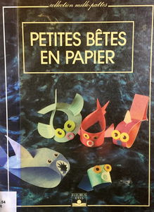 Petites bêtes en papier