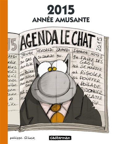 Agenda Le chat 2015 : année amusante