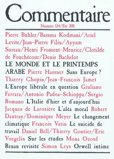 Commentaire, n° 134