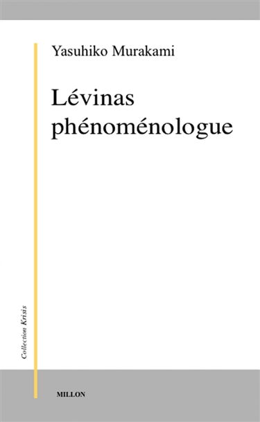 Levinas phénoménologue
