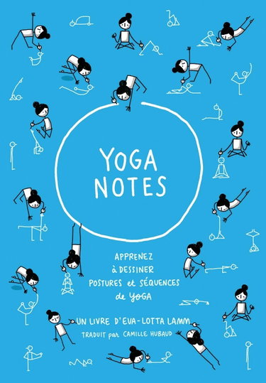 Couverture de Yoganotes: Apprenez à dessiner des postures et séquences de yoga