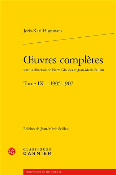 Couverture de Oeuvres complètes. Vol. 9. 1905-1907