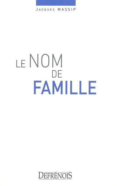 Le nom de famille