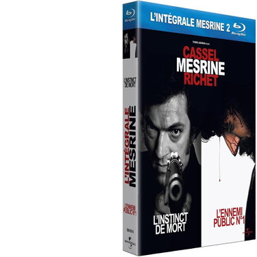 Couverture de Mesrine, parties 1 et 2 : Killer Instinct / Public Enemy Number 1 [Blu-ray]