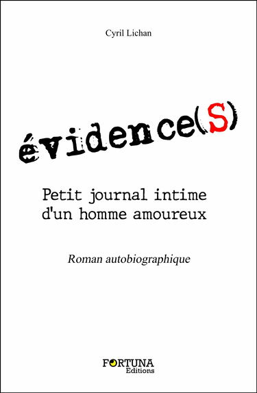 évidence(s)-Petit journal intime d'un homme amoureux