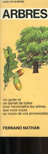 Agenda de la nature. arbres.