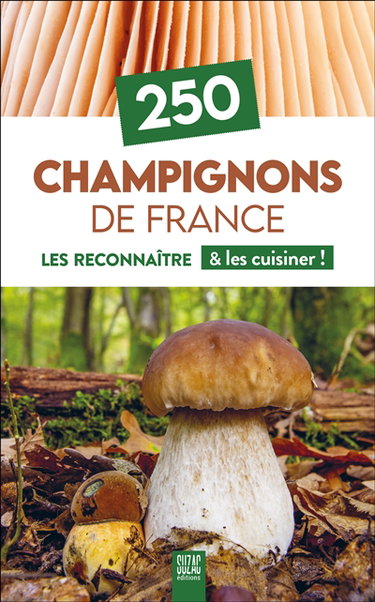 Couverture de 250 champignons de France : les reconnaître & les cuisiner ! par Collectif