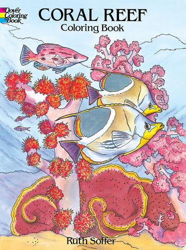 Couverture de Coral Reef Coloring Book