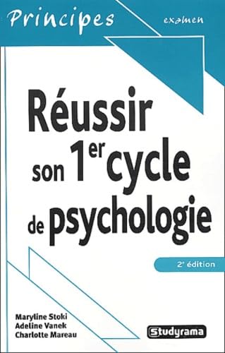 Réussir son 1er cycle de psychologie