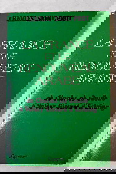 La France et le renouveau arabe : De Charles de Gaulle à Valéry Giscard d'Estaing