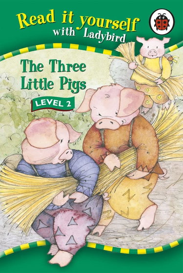Couverture de Read it yourself with ladybug three little pigs level 2