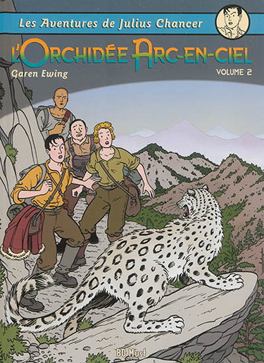 Couverture de Les aventures de Julius Chancer. L'orchidée arc-en-ciel. Vol. 2