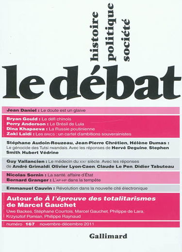 Débat (Le), n° 167
