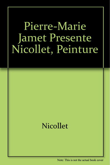Nicollet peinture, photos de Robert Doisneau. Livre d'art sur la peinture de Jean-Michel Nicollet