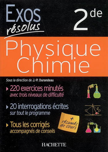 Physique chimie 2de