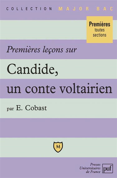 Première leçons sur Candide, un conte voltairien